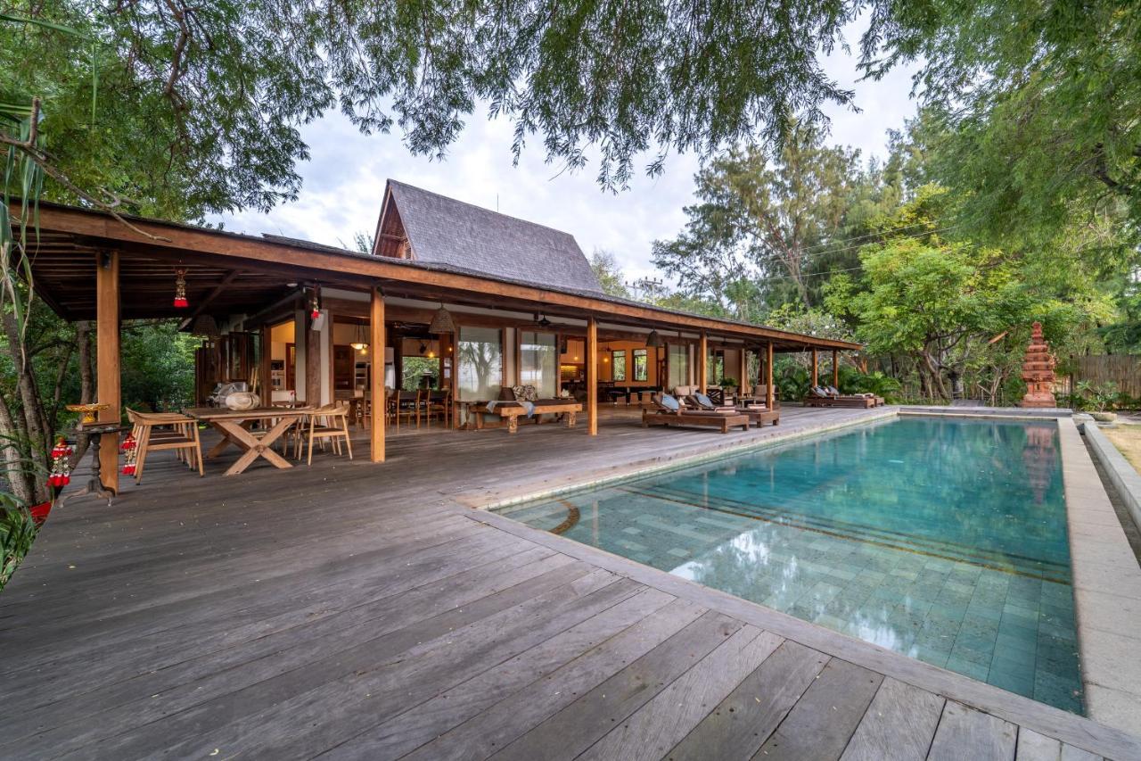 Villa Pulau Cinta Boutique Suites Ilhas Gili Exterior foto