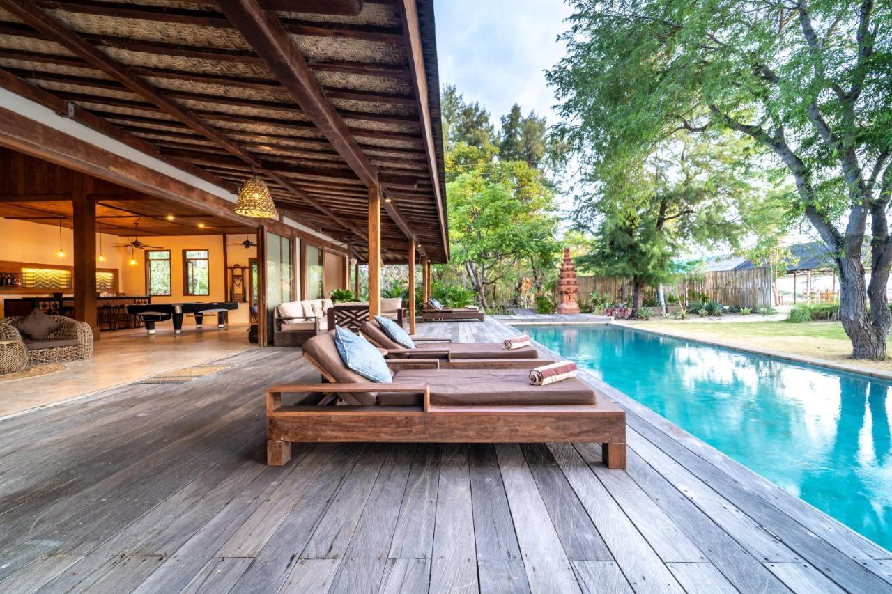 Villa Pulau Cinta Boutique Suites Ilhas Gili Exterior foto