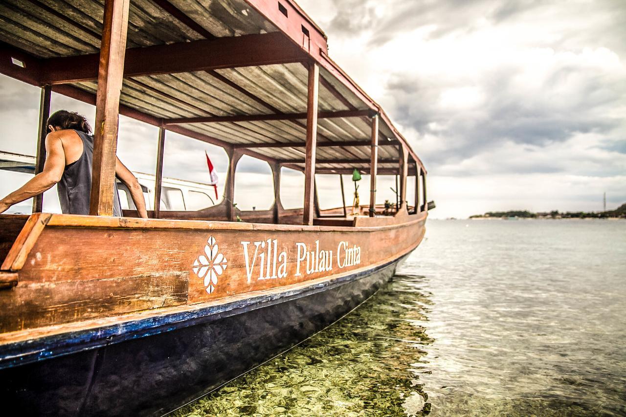 Villa Pulau Cinta Boutique Suites Ilhas Gili Exterior foto